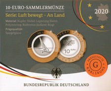 BRD 10 Euro 2020 - Land