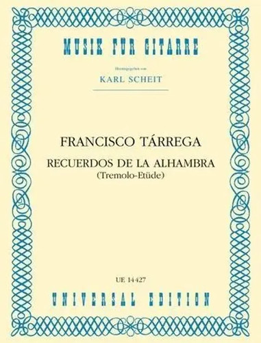 Recuerdos alhambra - de,
