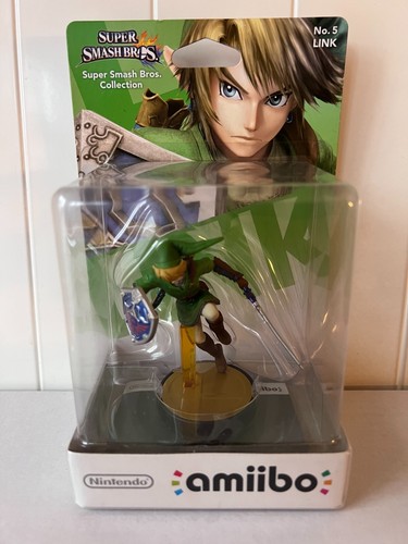 Link amiibo figur super smash - figur,