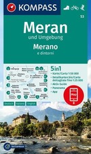 Kompass wanderkarte meran - kompass,