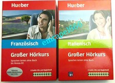 Französisch und Italienisch, Großer Hörkurs  von Hueber
