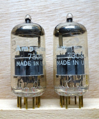 Pair amperex 7308 e188cc - amperex,