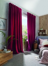 HOMEbasics Thermo Chenille Einzelschal WOLLY mit Funktionsband, Farbe bordeaux