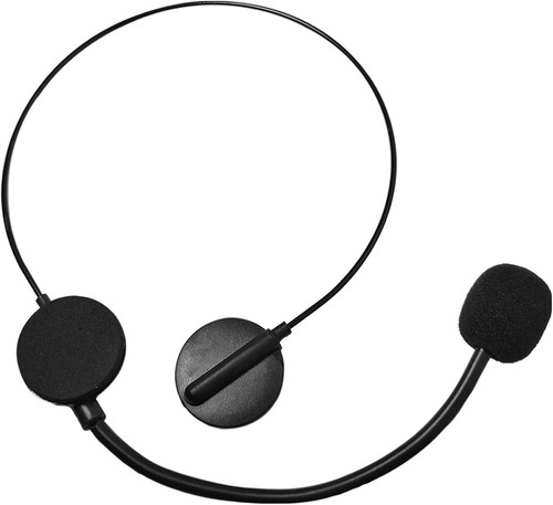 Schwarz headset mikrofon - headset,