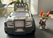 Paw Patrol – Tracker mit Fahrzeug | Paw Patrol Figur | Spin Master