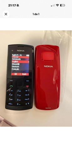 Nokia red dual sim - x1-01,