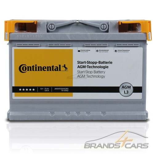 Continental autobatterie 12v - continental,