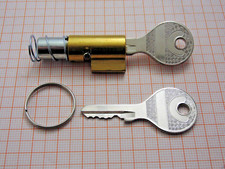 Lenkschloss RIXE RS 50 Oldtimer NEIMAN Style 10Ø 12mmØ Länge 39mm + Feder