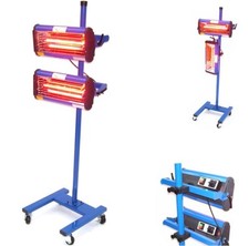 2x IR 1000W Infrarotstrahler +