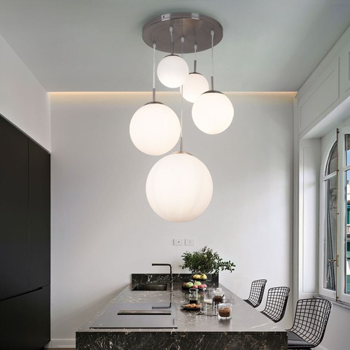 Decken pendel lampe - lampe, 5-flammig
