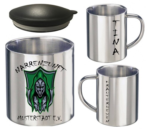Fasnetsbecher edelstahl becher - fasnetsbecher,