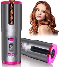 Kabelloser Haarlockenwickler schnell erhitzendes Keramikfass mit einstellbarer Temperatur