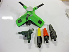 Sprühkopf Srinkler Rasensprenger 3 Arm und weiteres Gartenzubehör     (30)