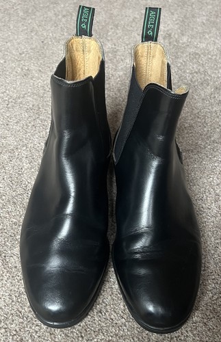Aigle leder jodhpur stiefel - aigle,