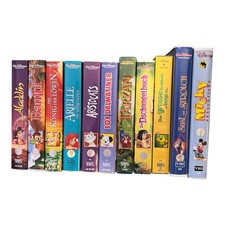 Walt Disney VHS Videokassetten