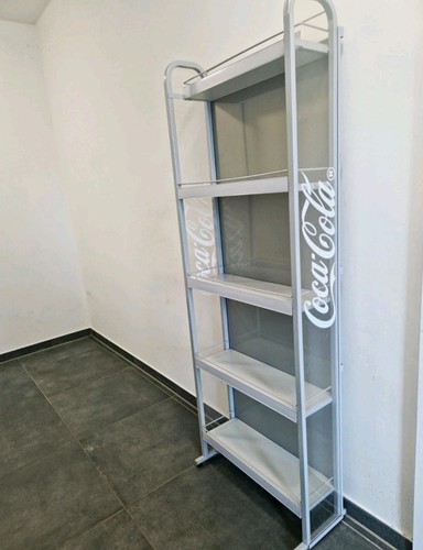 Vintage coca cola metallregal - vintage, coca-cola