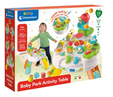 Clementoni Baby-Park Spieltisch und Aktivitätstisch mit Musik und Motorik 12M+