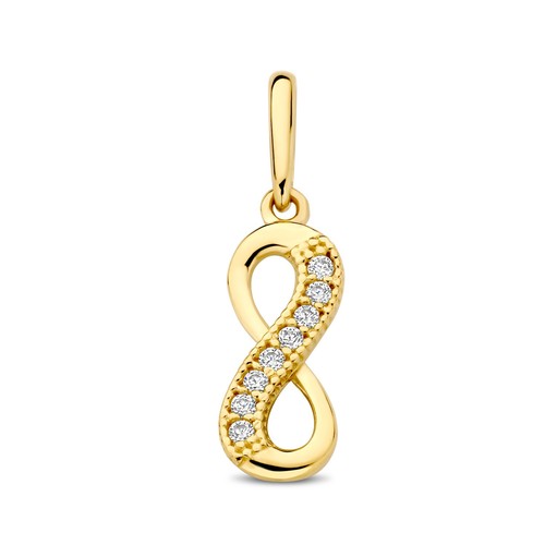 Anhänger infinity 585 gold - anhänger,
