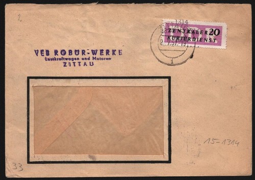 B13296 ddr dienst - ddr, 1314