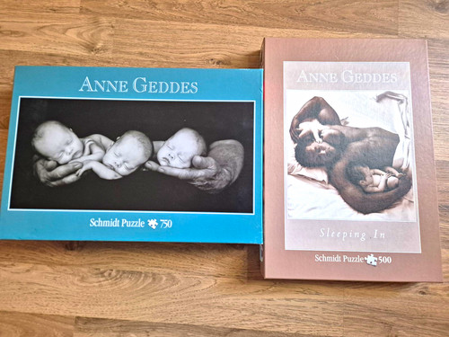 2er set anne geddes - set, puzzles