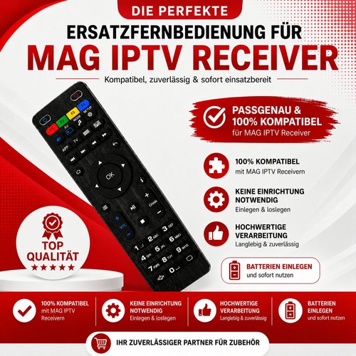 Ersatz fernbedienung mag - ersatz, iptv