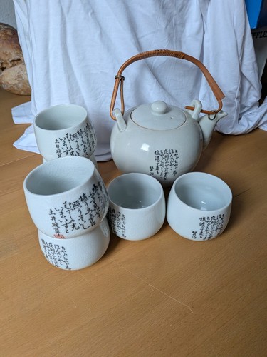 Japanisches tee service tassen - tee,