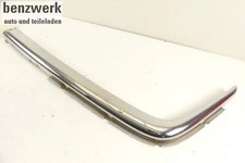 Mercedes SL SLC R107 C107 W107 Chromblende Stoßstange vorne links 1078850501 ✔