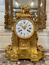 Louis XVI Stil Pendule Bronze vergoldet