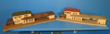 50er Jahre Faller  109  Holzmodell Bahnhof Neustadt  + 1Ersatzteil-Bahnhof#7976