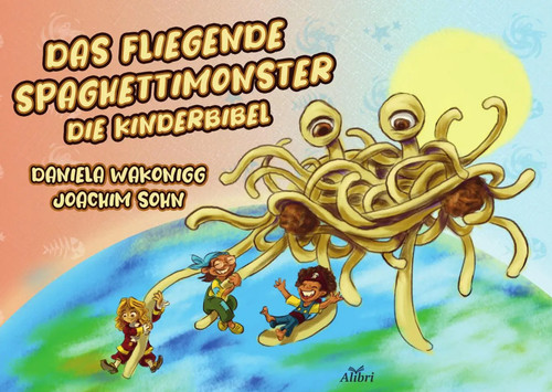Das fliegende spaghettimonster - fliegende,