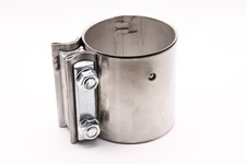 Doppelschelle Edelstahl Auspuffschelle Rohrverbinder 50 55 63,5 70 76,1 88,9mm