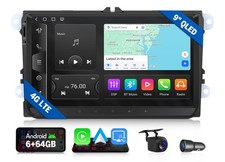 Android Autoradio 9" QLED 6+64