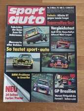 Sport Auto 03/1975 Audi 50 GL