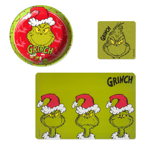 The grinch platzmatte - grinch, plastik