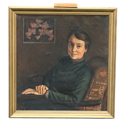 ölgemälde damenporträt frau - Ölgemälde,