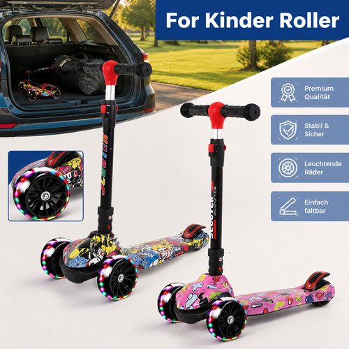 Dreiradscooter kinderscooter - dreiradscooter,