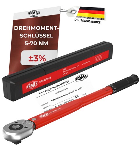 Famex drehmomentschlüssel 8 - famex, 3/8