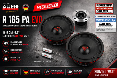 Audio system 165 evo - system,