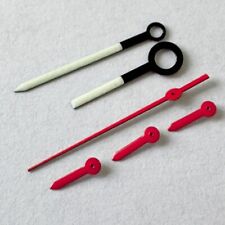 Zeigersatz - Schwarz / Rot - ETA Valjoux 7750 Chrono - Uhrzeiger - Military -