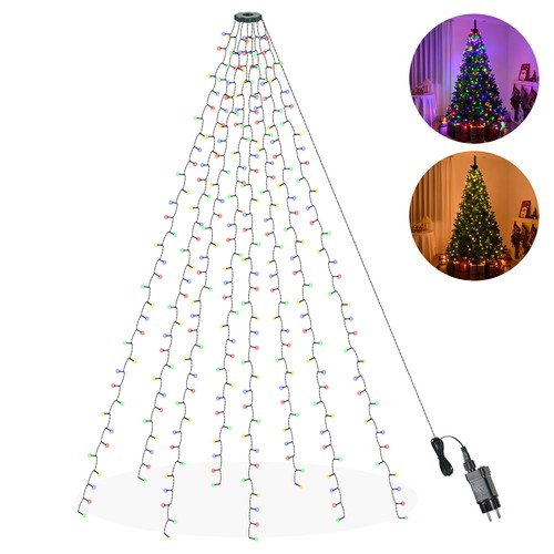 Weihnachtsbaumbeleuchtung mit