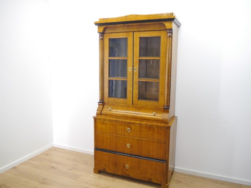 Biedermeier bücherschrank - biedermeier,