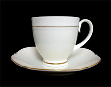Kaffeetasse mit unterteller - kaffeetasse,