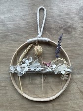 Kleiner Trockenblumen Kranz Ring Boho