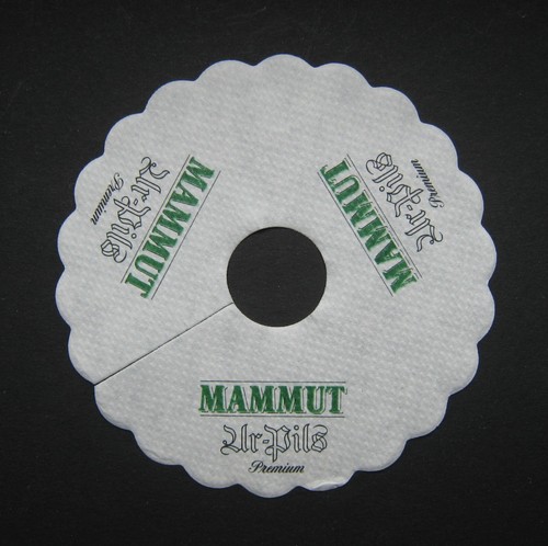 Mammut pilsdeckchen bierdeckel - mammut,
