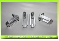 Spannpratzen M10, Spanneisen M10, Alu Spannpratze - Aluminium - L/B/H 60x24x12