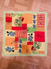 CODELLO Halstuch Tuch Schal hochwertige Reine Seide Wunderschön 50 x 50 cm NEU