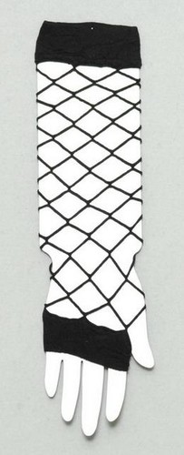 Riesennetzarmstulpen schwarz - riesennetzarmstulpen,