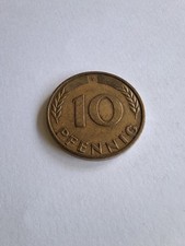 10 PFENNIG Münze 1950 F 75