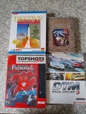 4 PC Spiele  Legend of Faerghail Destiny Gothic 2 DTM Race Driver 3