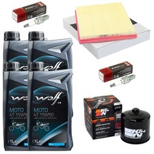 Öl 4L Ölfilter Zündkerzen